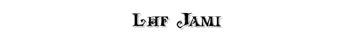 LHF Jami font